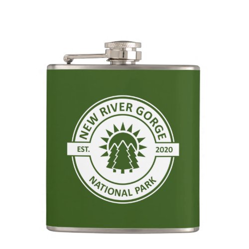 New River Gorge National Park Flask