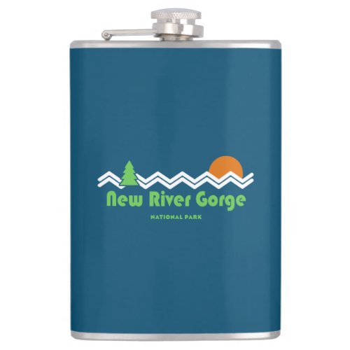 New River Gorge National Park Flask