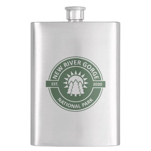 New River Gorge National Park Flask