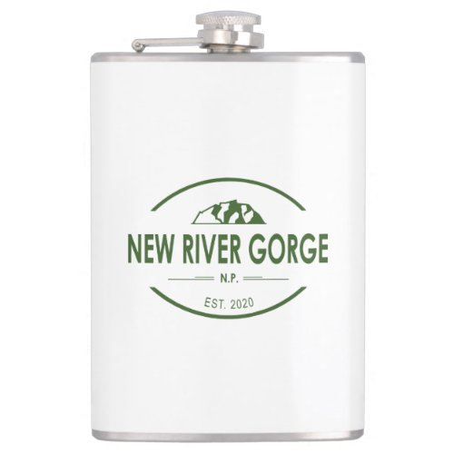 New River Gorge National Park Flask