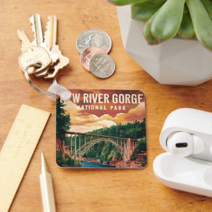 New River Gorge National Park & Preserve  Keychain