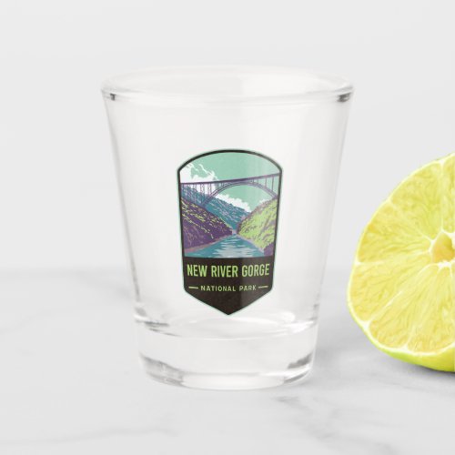 New River Gorge National Park Shot Glass