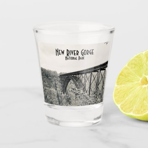 New River Gorge National Park Shot Glass