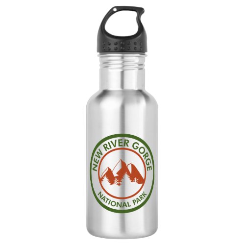 New River Gorge National Park Stainless Steel Water Bottle