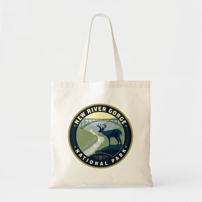 New River Gorge National Park Tote Bag (Front)