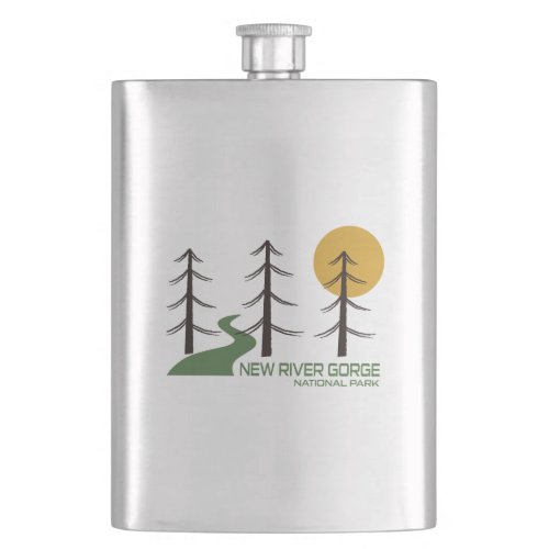 New River Gorge National Park Trail Flask
