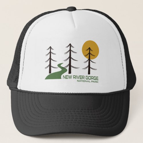 New River Gorge National Park Trail Trucker Hat