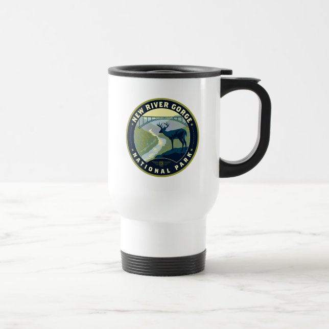 New River Gorge National Park Travel Mug (Right)