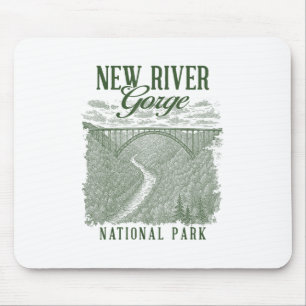 New River Gorge National Park Traveling Nature Exp Mouse Pad