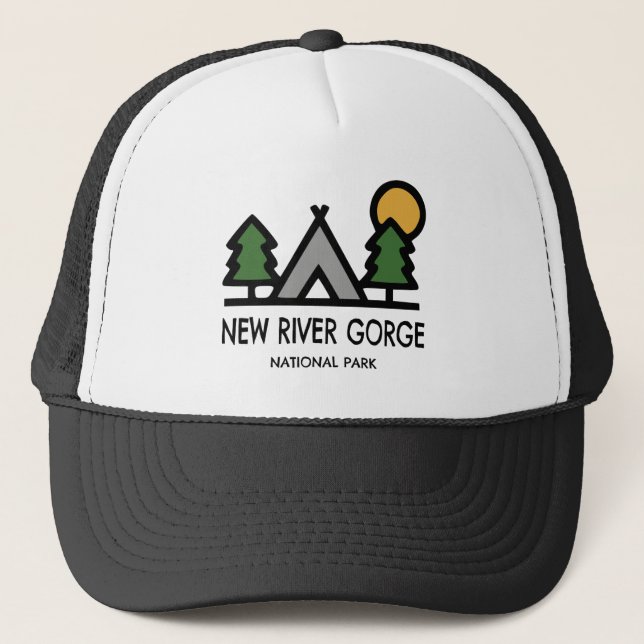 New River Gorge National Park Trucker Hat (Front)