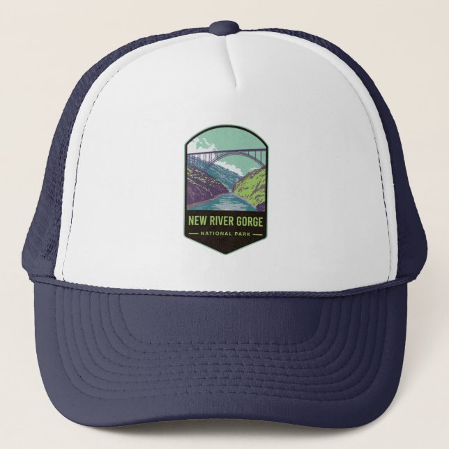 New River Gorge National Park Trucker Hat (Front)