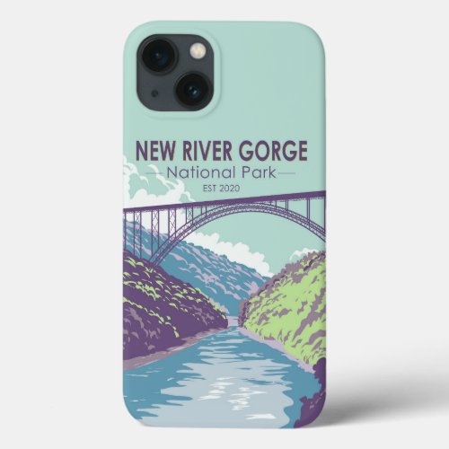 New River Gorge National Park West Virginia Bridge iPhone 13 Case