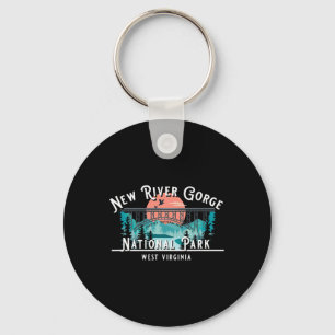 New River Gorge National Park West Virginia Usa So Keychain