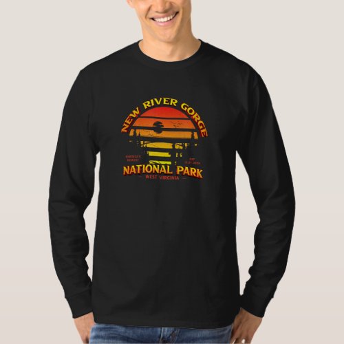 New River Gorge National Park West Virginia Usa So T_Shirt