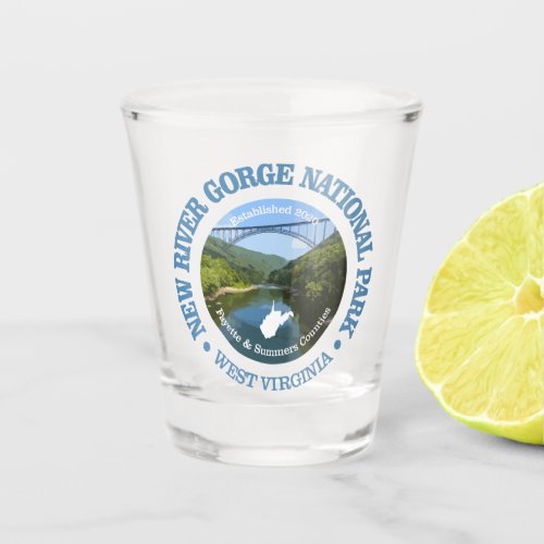 New River Gorge NP2 Shot Glass
