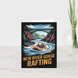 New River Gorge Rafting Whitewater Kayak Outdoor W Card