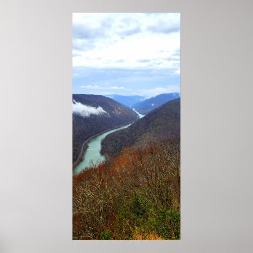 New River Gorge West Virginia Poster