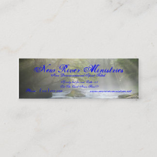 New River Ministries Profile Card