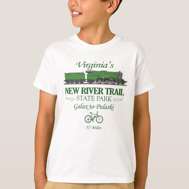 New River Trail SP (RT2) T-Shirt (Front)
