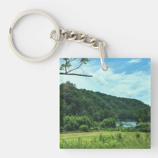 New River, Virginia Keychain (Front)