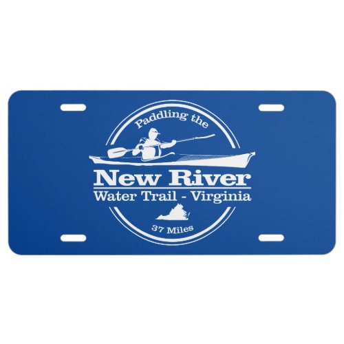 New River WT SK License Plate