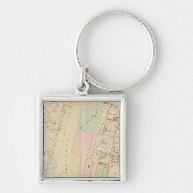 New Rochelle, New York Keychain (Front)