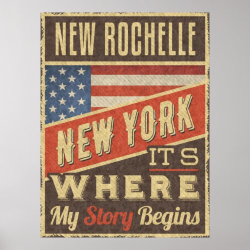 New Rochelle New York Poster