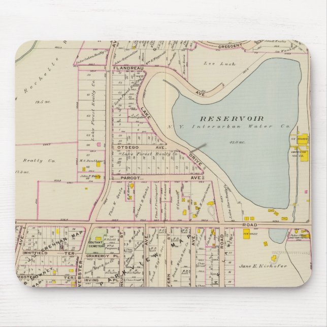 New Rochelle ward 3, New York 2 Mouse Pad (Front)