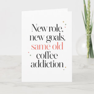 New Role New Goals Welcome Aboard Card