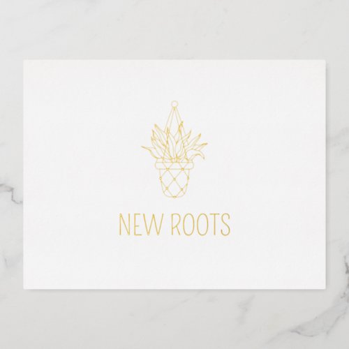 New Roots House Plant Moving Announcement