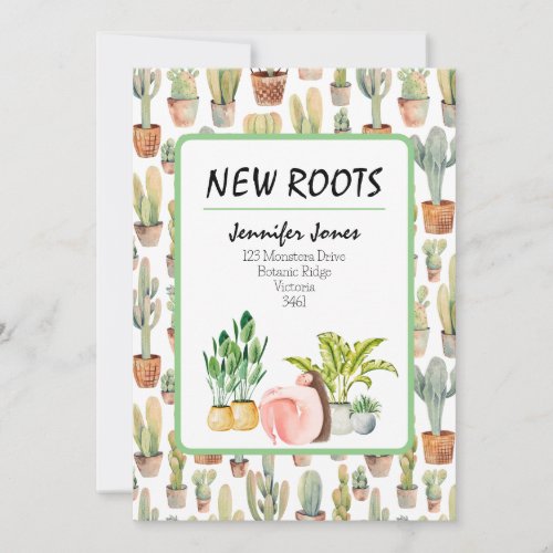 New RootsMoving Announcement Card