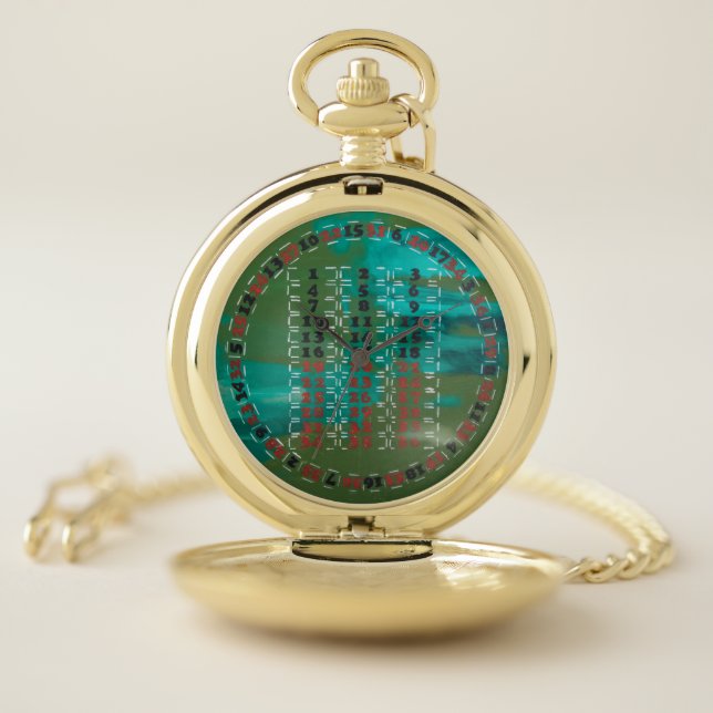 NEW ROULETTE MODEL POCKET WATCH (Inside)