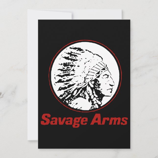 New Savage Arms Firearms Gun T-Shirts (Front)