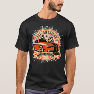 New School Muscle Modern Muscle Car T-Shirt