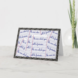 New School Year Card