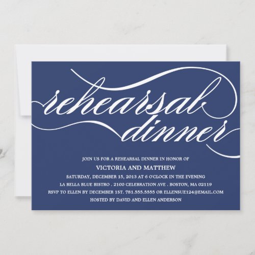 NEW SCRIPT | REHEARSAL DINNER INVITE