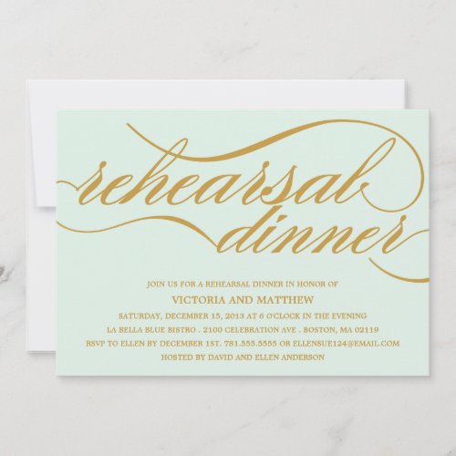 NEW SCRIPT | REHEARSAL DINNER INVITE