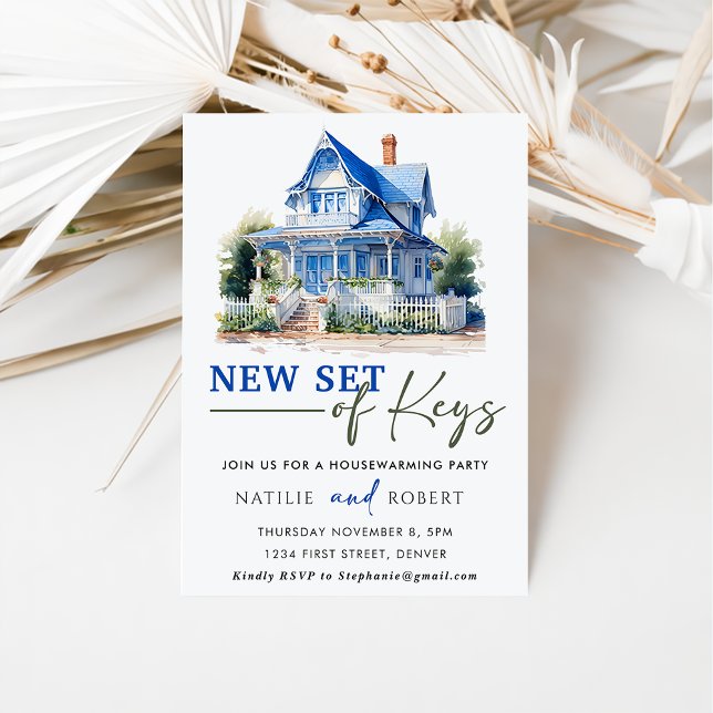 New Set Of Keys Housewarming Party Invitation (Creator Uploaded)