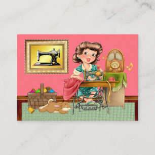 New Sewing / Seamstress / Fashion Business Card