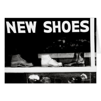 New Shoes Cards
