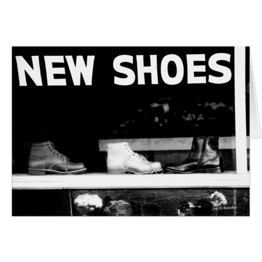 New Shoes Cards (Front Horizontal)