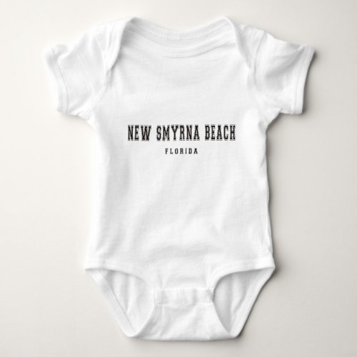 New Smyrna Beach Florida Baby Bodysuit