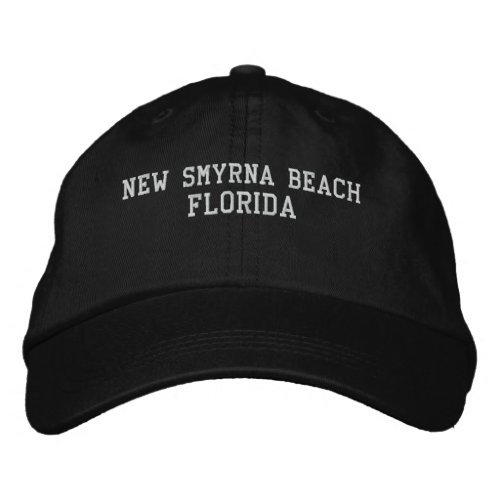 New Smyrna Beach Florida Baseball Hat