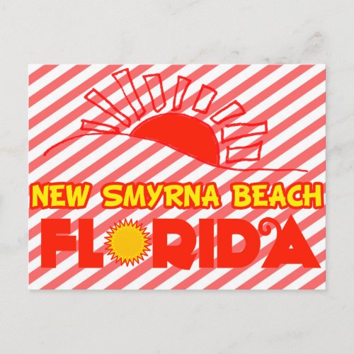 New Smyrna Beach Florida Postcard