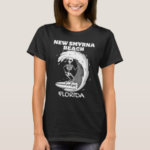 NEW SMYRNA BEACH FLORIDA Surf Vintage Retro Surfin T-Shirt