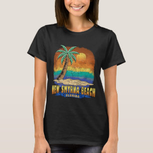 New Smyrna Beach Florida Vintage Distressed Souven T-Shirt