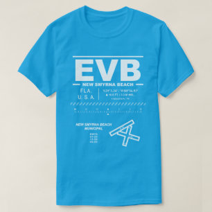 New Smyrna Beach Municipal Airport EVB T-Shirt