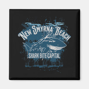 New Smyrna Beach Shark Bite Catal Of The World Gra Magnet