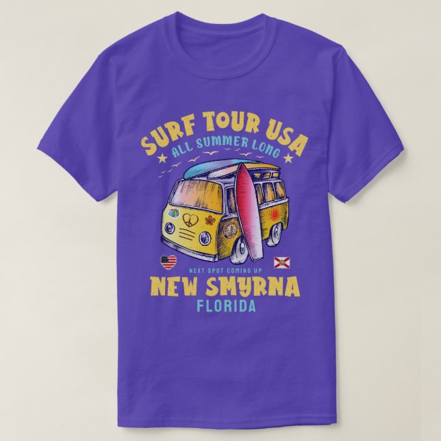 New Smyrna Florida T-Shirt (Design Front)