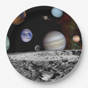 New Solar System Paper Plates